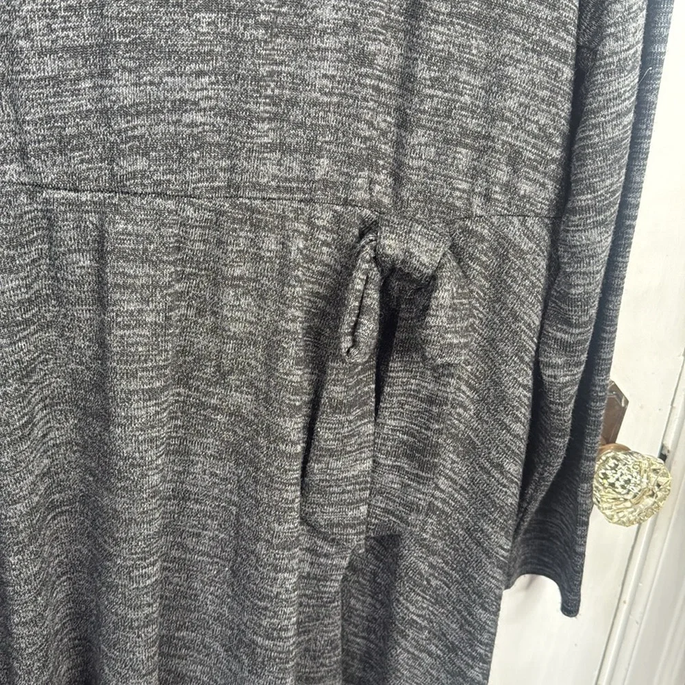 Torrid At The Knee Super Soft Plush Hacci Faux Wrap Dress W1371 Plus Size 3X - Picture 5 of 10